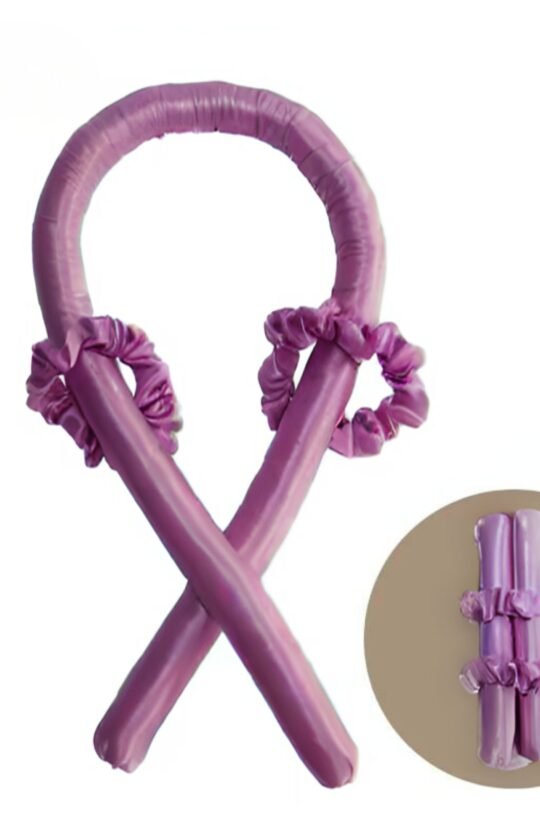 Šilkinės plaukų garbanojimo juostos