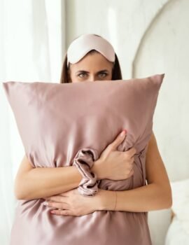 Šilkinis pagalvės užvalkalas, 50×70 cm