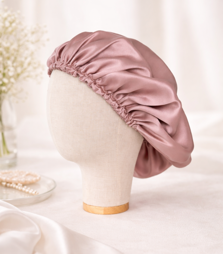 Šilkinė miego kepurėlė