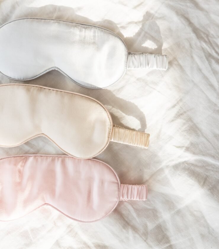 Šilkinė miego kaukė